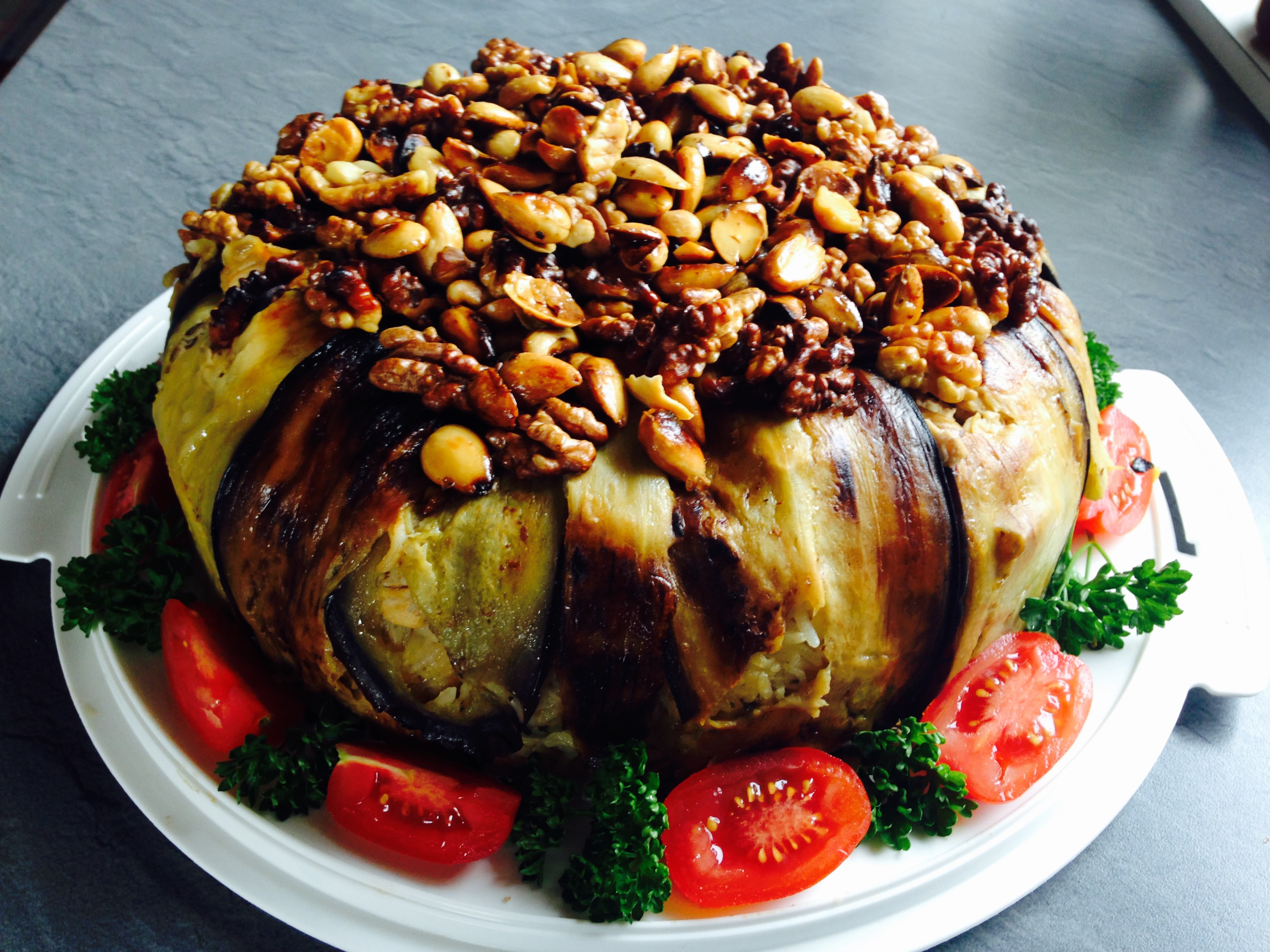 maklube-padlizsaan-torta